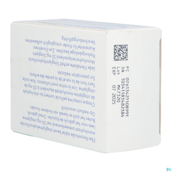 Sitagliptin sandoz  50mg comp pell  98