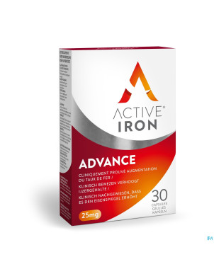 Active iron advance    caps 30