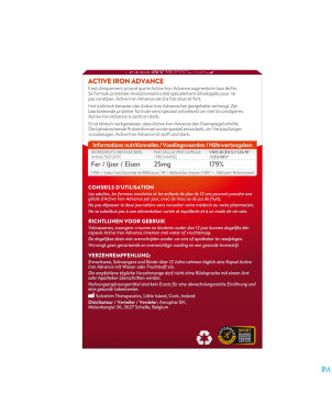 Active iron advance    caps 30