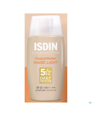 Isdin fotoprotector fusion water light ip50+  50ml