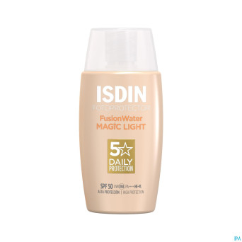 Isdin fotoprotector fusion water light ip50+  50ml