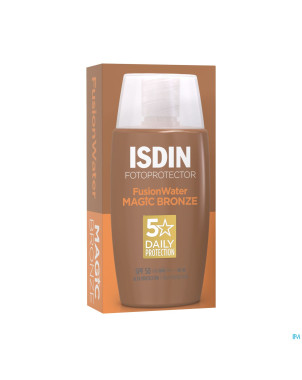 Isdin fotoprotector fusion water bronze ip50+ 50ml