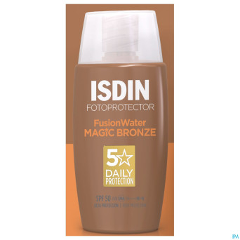 Isdin fotoprotector fusion water bronze ip50+ 50ml