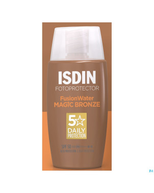 Isdin fotoprotector fusion water bronze ip50+ 50ml