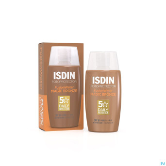 Isdin fotoprotector fusion water bronze ip50+ 50ml