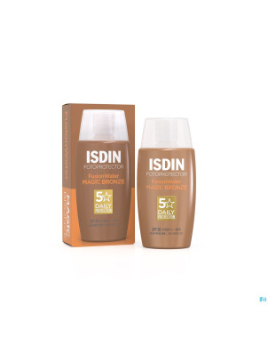 Isdin fotoprotector fusion water bronze ip50+ 50ml
