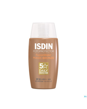 Isdin fotoprotector fusion water bronze ip50+ 50ml