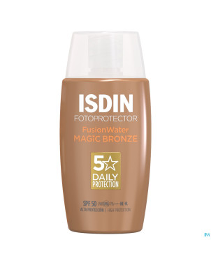 Isdin fotoprotector fusion water bronze ip50+ 50ml