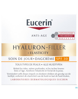Eucerin hyaluron-filler elast. soin jour ip30 50ml