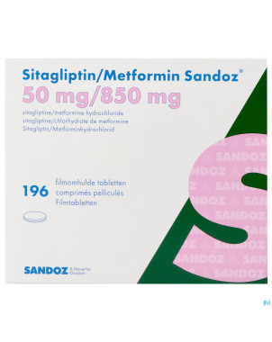 Sitagliptin metformin sand. 50/ 850mg comp pell196