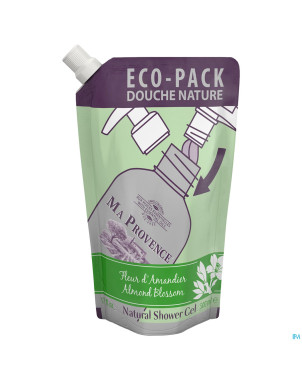 Ma provence gel douche amande recharge    500ml