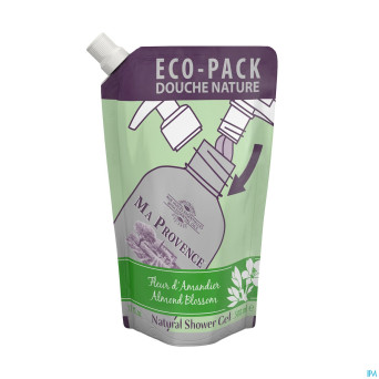 Ma provence gel douche amande recharge    500ml