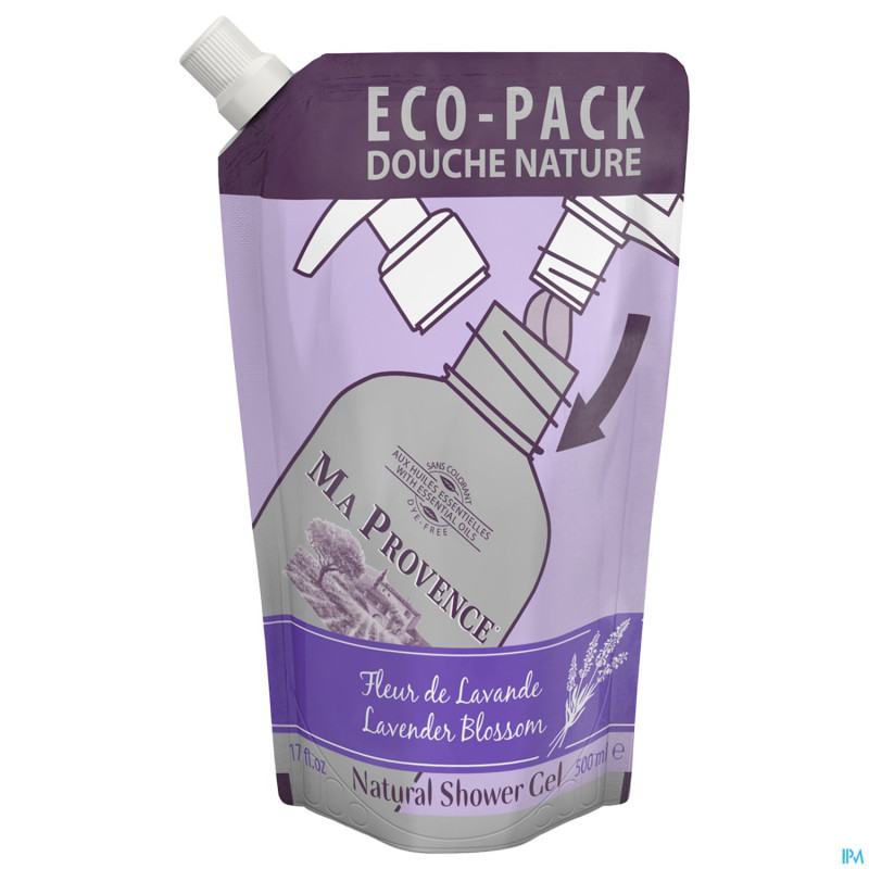 Ma provence gel douche lavande recharge    500ml