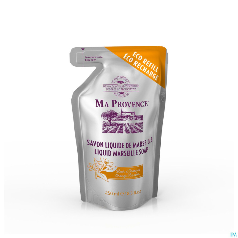 Ma provence savon liquide orange recharge    250ml