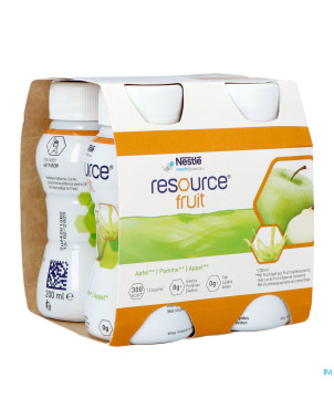 Resource fruit pomme    4x200ml 12415241