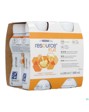 Resource fruit orange    4x200ml 12415272