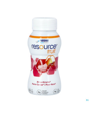 Resource fruit poire cerise    4x200ml 12415255