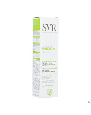 Svr sebiaclear creme mat + pores tube 40ml