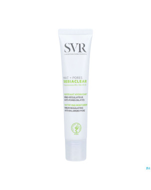 Svr sebiaclear creme mat + pores tube 40ml