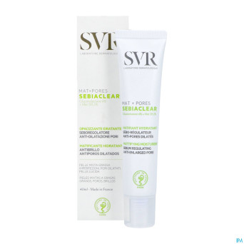 Svr sebiaclear creme mat + pores tube 40ml