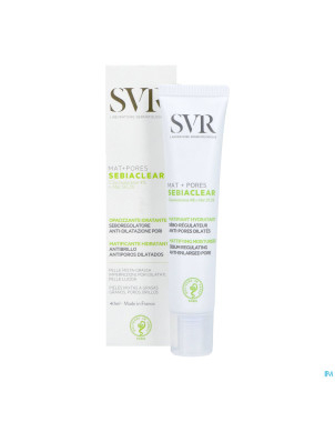 Svr sebiaclear creme mat + pores tube 40ml