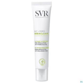 Svr sebiaclear creme mat + pores tube 40ml