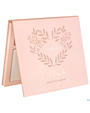 Cent pur cent palette amour