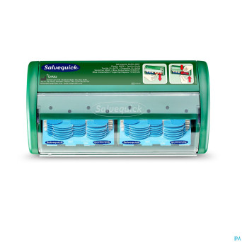 Salvequick distributeur de pansement bleu 51030130