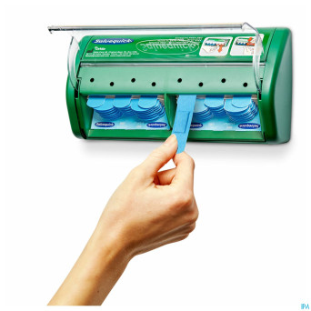 Salvequick distributeur de pansement bleu 51030130