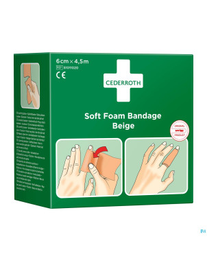 Cederroth autoadhesive brun    6cmx4,5m 51011020