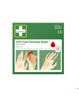 Cederroth autoadhesive brun    6cmx4,5m 51011020