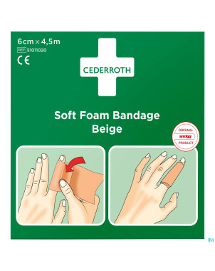 Cederroth autoadhesive brun    6cmx4,5m 51011020