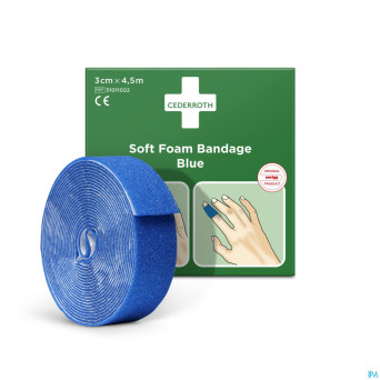 Cederroth autoadhesive bleu    3cmx4,5m 51011022