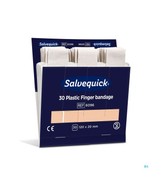 Salvequick pansement extra longue plastique   6096