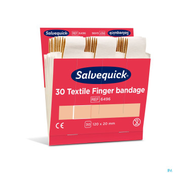 Salvequick pansement extra longue textile    6496