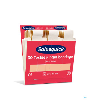 Salvequick pansement extra longue textile    6496