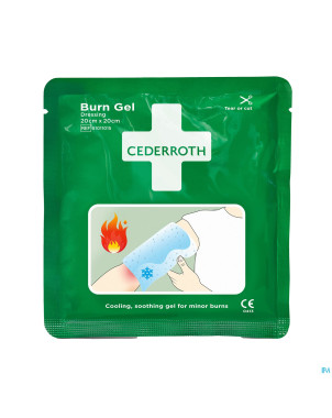Cederroth burn gel compress 20x20cm    51011015
