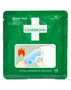 Cederroth burn gel compress 20x20cm    51011015