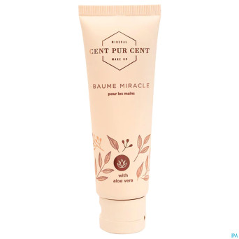 Cent pur cent creme mains baume miracle  tube 50ml
