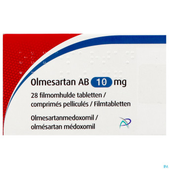 Olmesartan ab 10mg comp pell  28