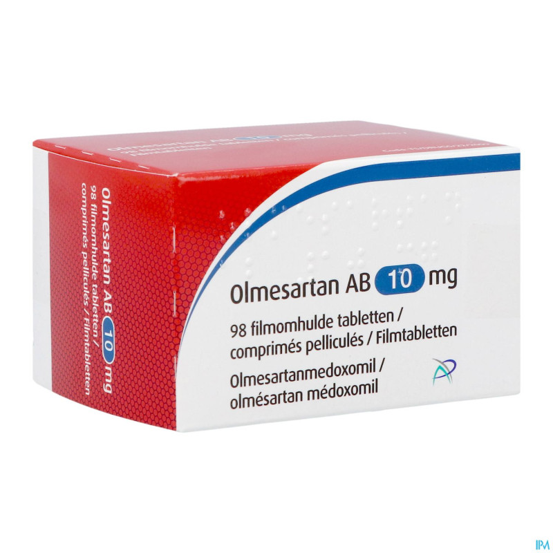 Olmesartan ab 10mg comp pell  98