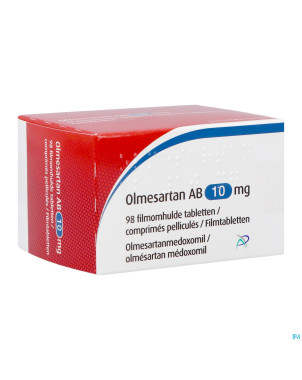 Olmesartan ab 10mg comp pell  98