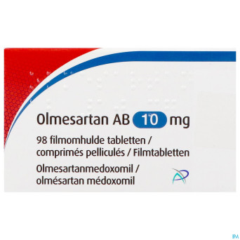 Olmesartan ab 10mg comp pell  98