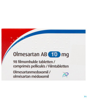 Olmesartan ab 10mg comp pell  98