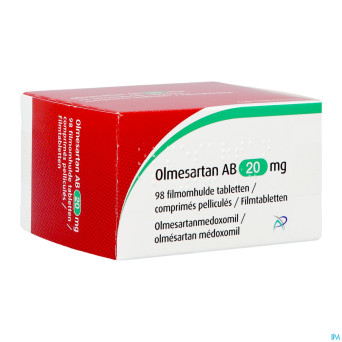 Olmesartan ab 20mg comp pell  98