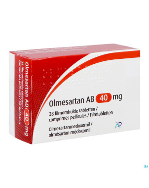 Olmesartan ab 40mg comp pell  28