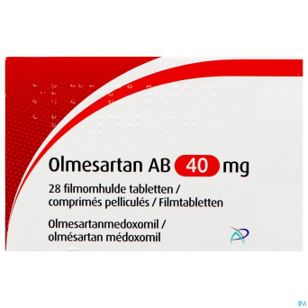 Olmesartan ab 40mg comp pell  28