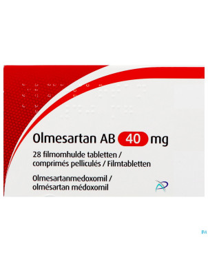 Olmesartan ab 40mg comp pell  28