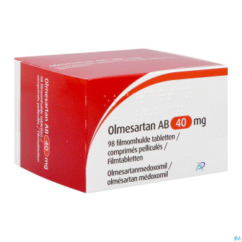Olmesartan ab 40mg comp pell  98