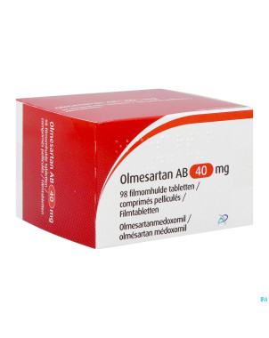 Olmesartan ab 40mg comp pell  98